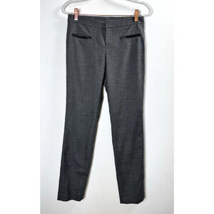 Club Monaco Wool Gray Pants Twee Classic Timeless Work Office Interview Rich 00